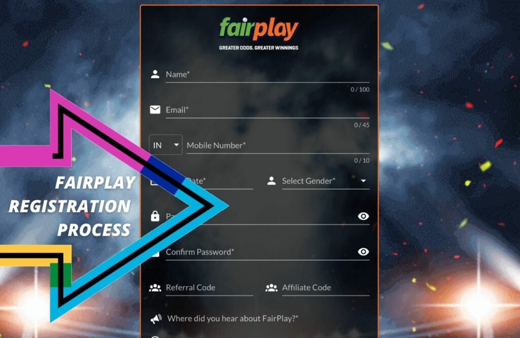 How to register at Fairplay betting website?